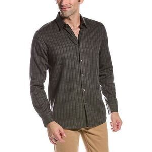 Theory Men's Irving Arch Flanella Olive Size XS NWT